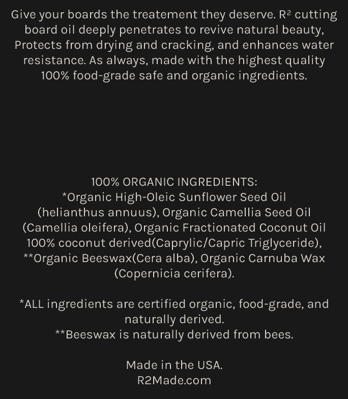Cutting Board Oil